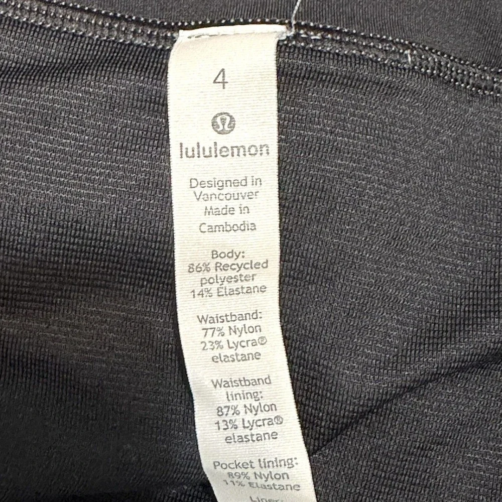 Lululemon RUN TIMES SHORTS II *4